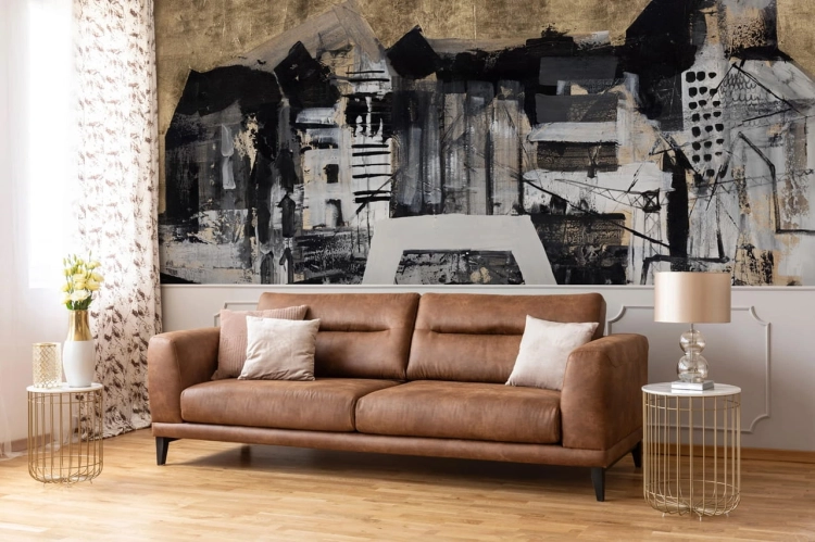 Wall Art Eldorado fototapeta na wymiar abstrakcyjny miejski krajobraz