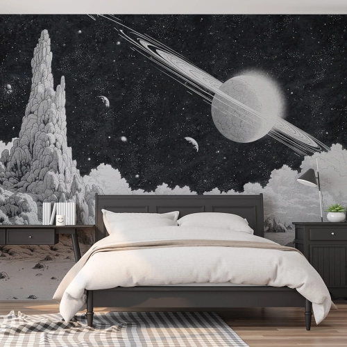 Eirian komiksowa fototapeta science fiction odległa planeta