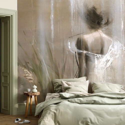 Wall Art Cambio subtelna fototapeta na wymiar kobieca sylwetka