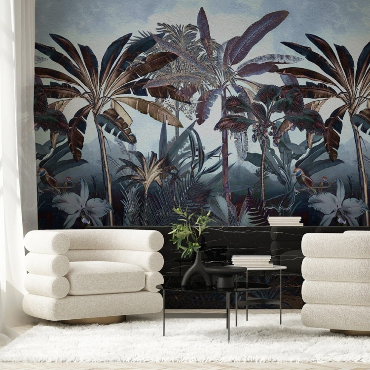 Wall Art Robinson fototapeta na wymiar tropikalny las palmowy