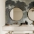 Wall Art Hood Dark fototapeta na wymiar tropikalny las w stylu ryciny