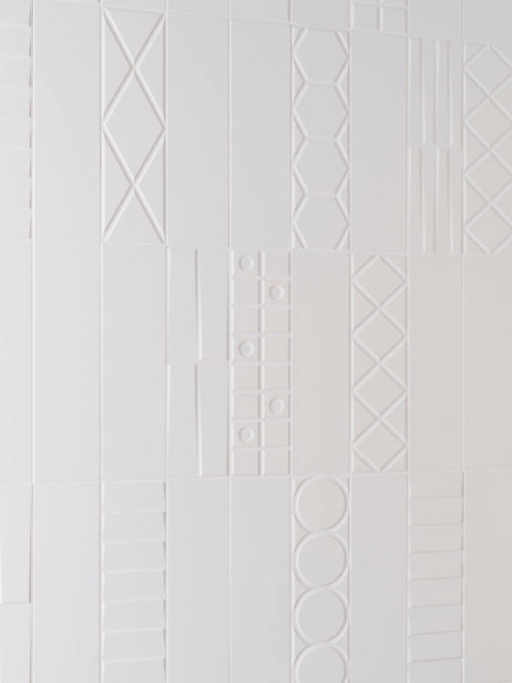 L'Antic Colonial Geo Deco White