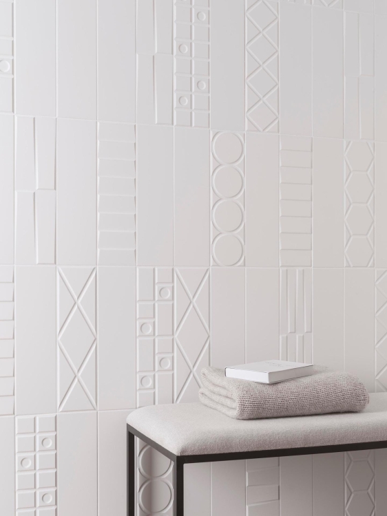 L'Antic Colonial Geo Deco White