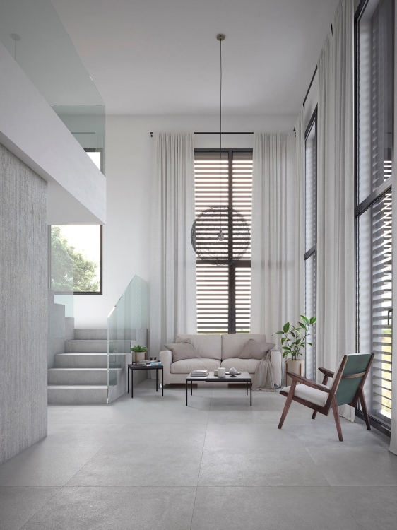 Porcelanosa Dover Modern Line Acero