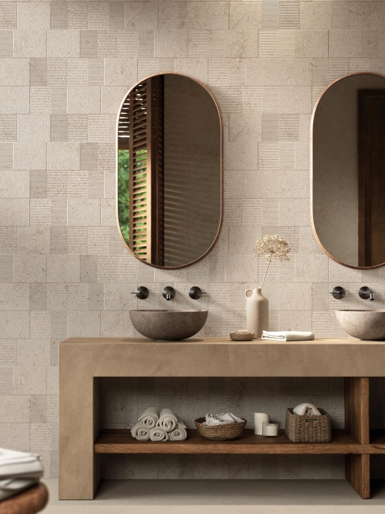 Porcelanosa Block Dorcia Bone