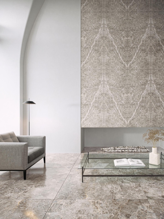 Porcelanosa Elegant Grey Bookmatch