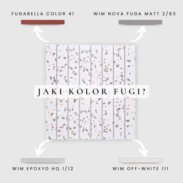 Raw Decor Stick Confetti Terrazzo mozaika z wzorem lastryko