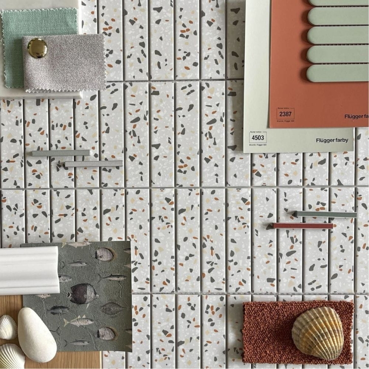 Raw Decor Stick Confetti Terrazzo mozaika z wzorem lastryko