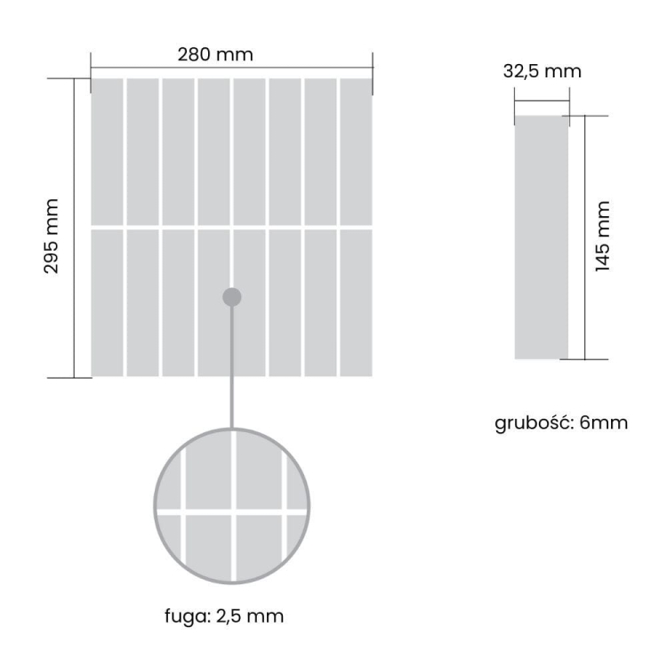 Raw Decor Stick Confetti Terrazzo mozaika z wzorem lastryko