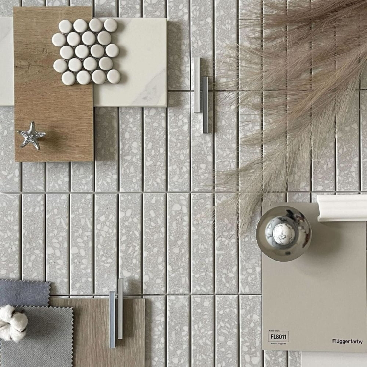 Raw Decor Stick Cemento Terrazzo mozaika z wzorem lastryko