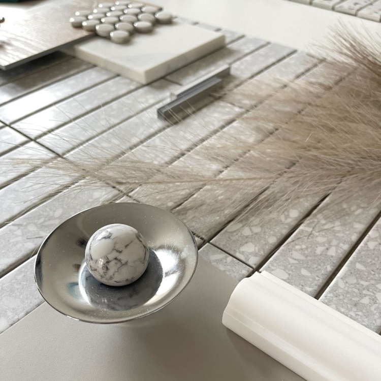 Raw Decor Stick Cemento Terrazzo mozaika z wzorem lastryko