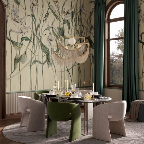 Wonderwall Amanda fototapeta na wymiar kwiaty