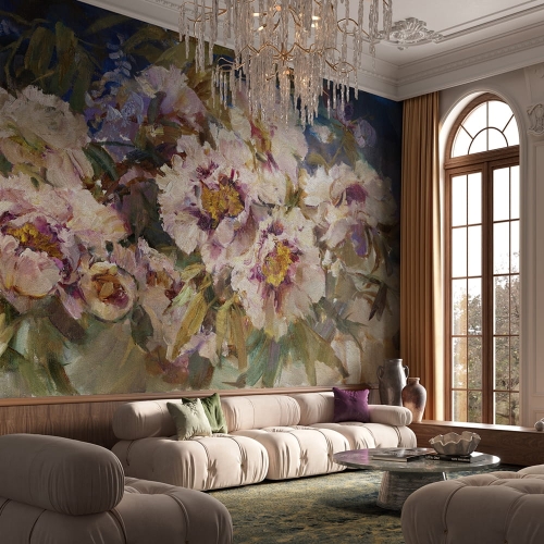 Wonderwall Emma fototapeta okazałe kwiaty glamour