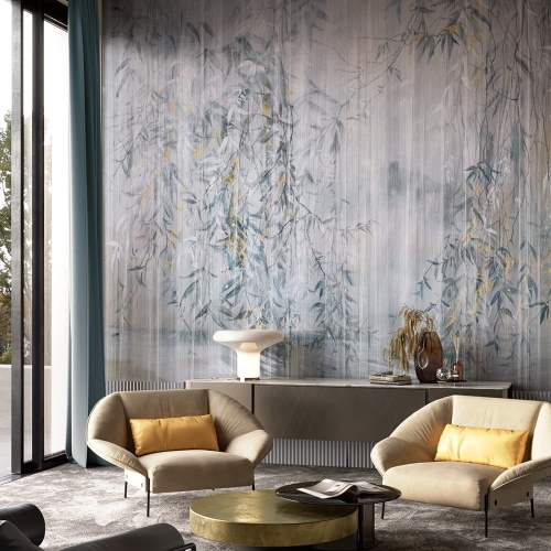 Wonderwall Iva fototapeta gałązki wierzby nad wodą