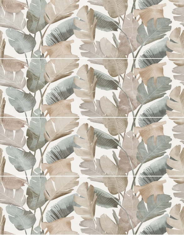 Colorker Enya Leaves White