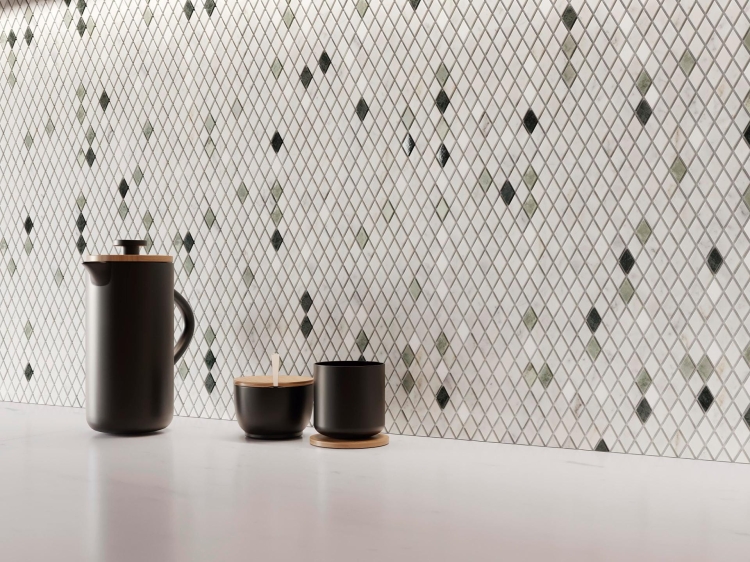 L'Antic Colonial Gem Greens mozaika z marmuru