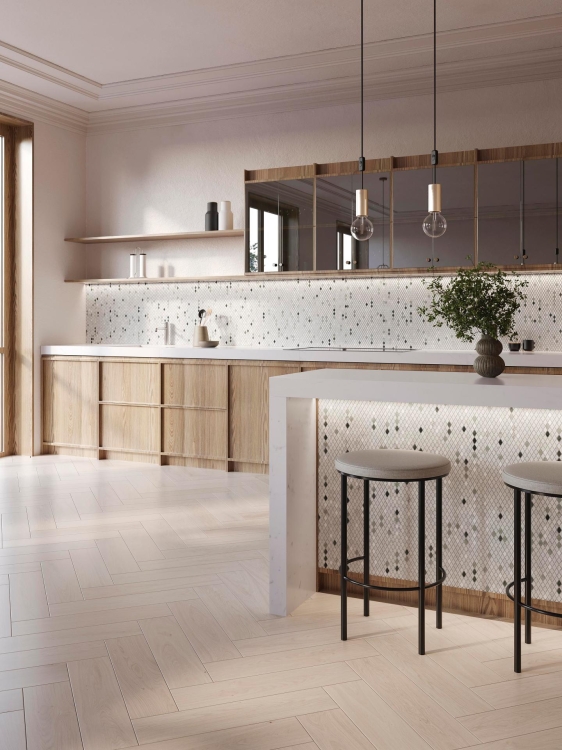L'Antic Colonial Gem Greens mozaika z marmuru