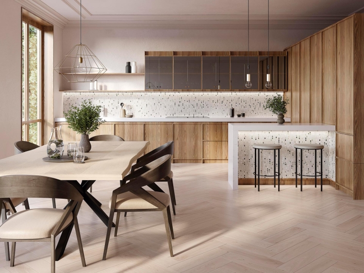 L'Antic Colonial Gem Greens mozaika z marmuru
