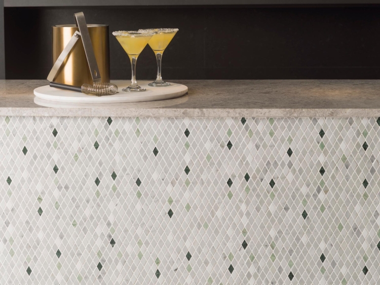 L'Antic Colonial Gem Greens mozaika z marmuru