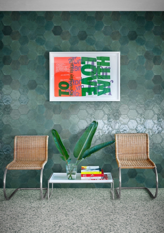 Marazzi Lume Esagona Green Lux MFFG