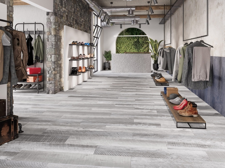 Fanal Art Wood Grey Slim 22x120 vintage gres rustykalny