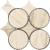 L'Antic Colonial Tempo Circle Beige