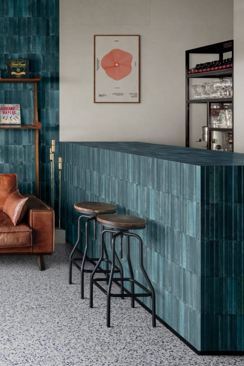 Marazzi Lume Blue Struttura 3D Rake Lux MP9H