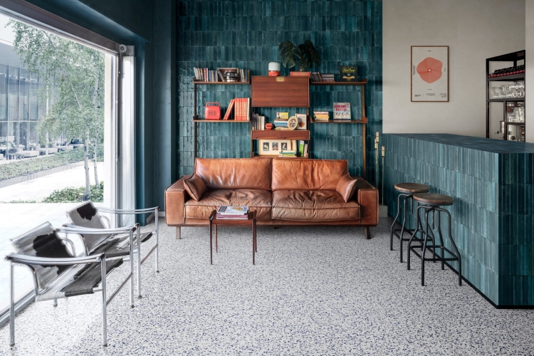 Marazzi Lume Blue Struttura 3D Rake Lux MP9H