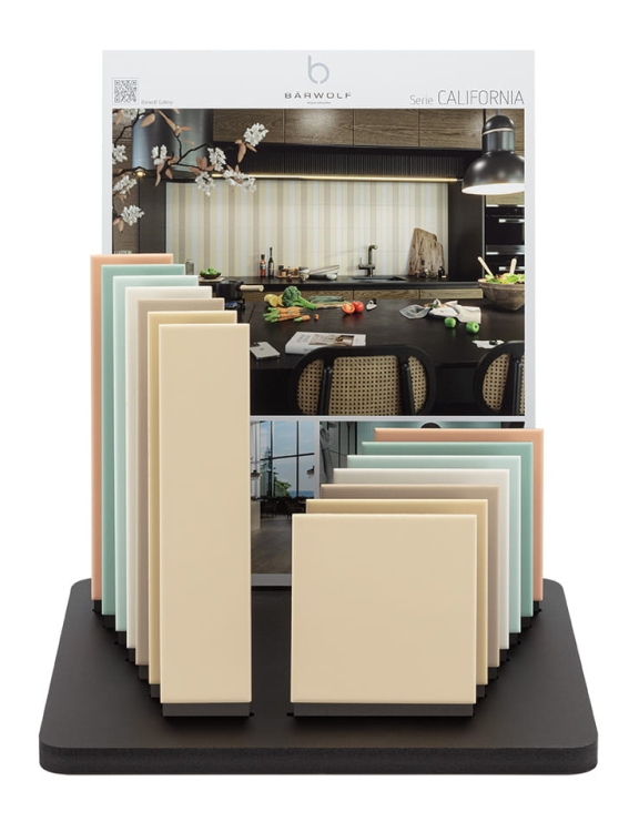 Barwolf California Terra 6,1x25 pastelowe matowe cegiełki