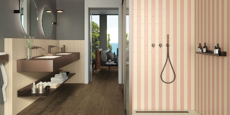 Barwolf California Warm Vanilla 6,1x25 pastelowe matowe cegiełki