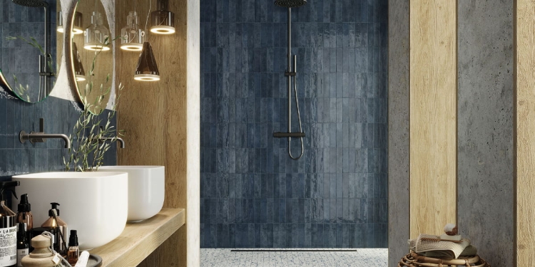 Barwolf Luna Lacus Blue 6x25 niebieskie cegiełki połysk