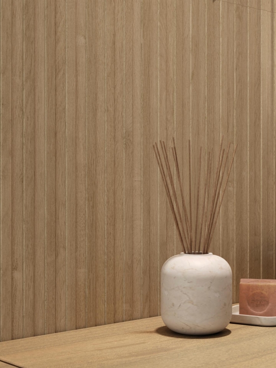 Porcelanosa Gent Line 3D Arce 59,6x150 dekor imitujący drewno