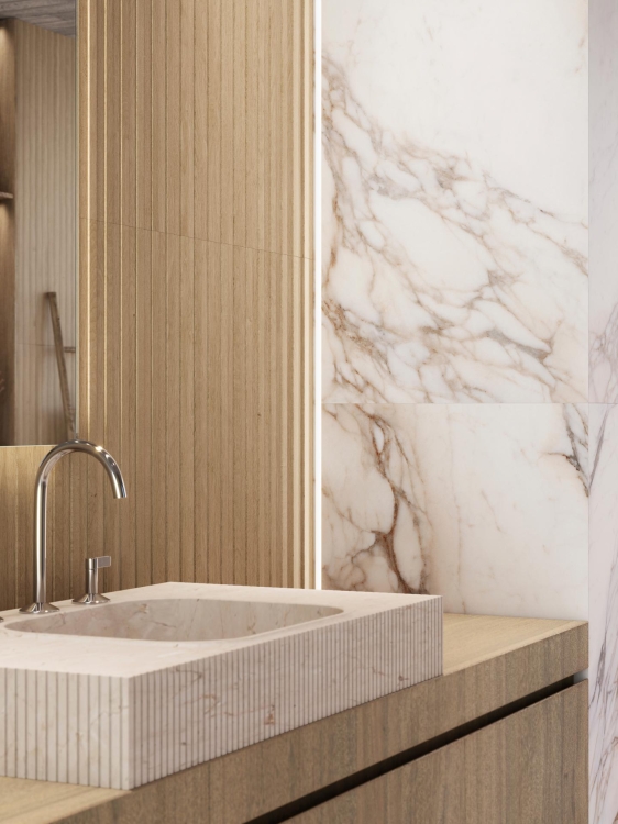 Porcelanosa Gent Line 3D Arce 59,6x150 dekor imitujący drewno