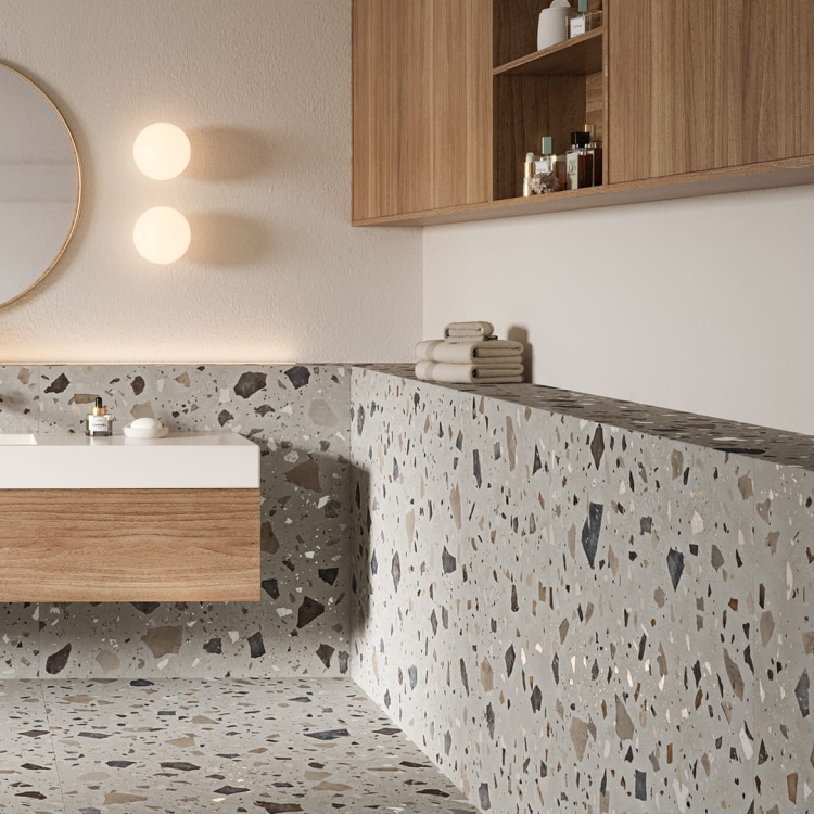 Aparici Pebble Grey Natural