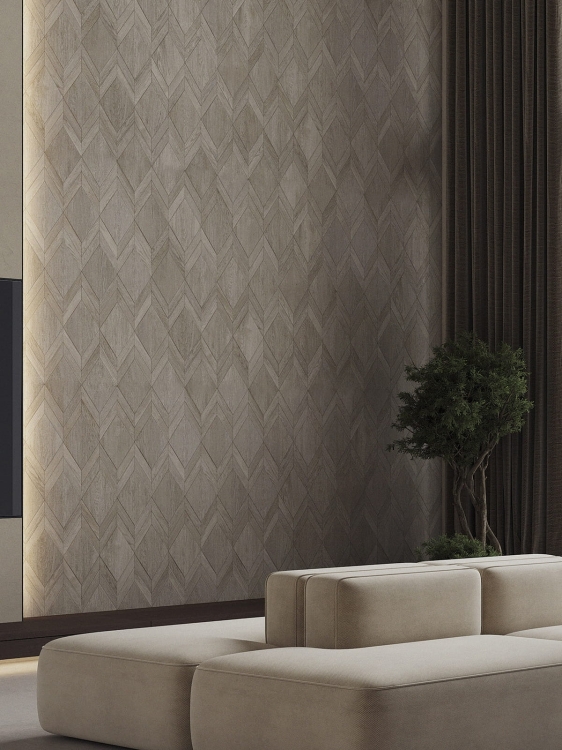 Porcelanosa Gent Diamond 3D Silver