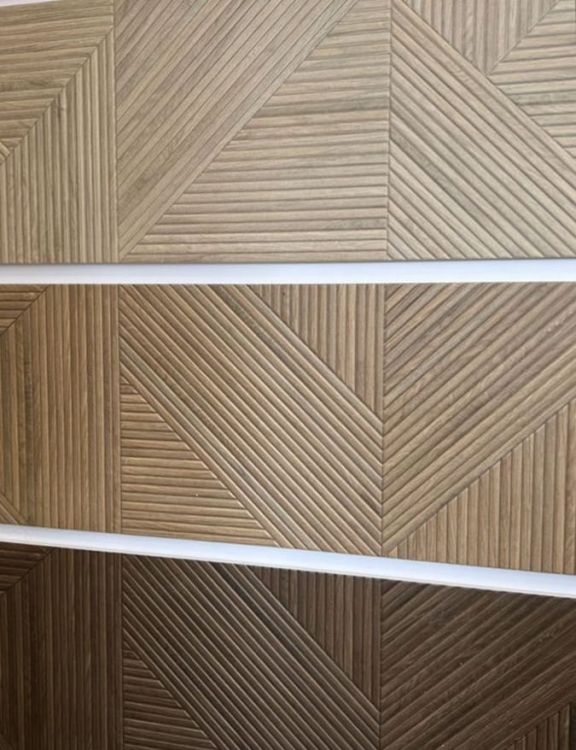 Colorker Tangram drewnopodobne dekoracyjne płytki ścienne