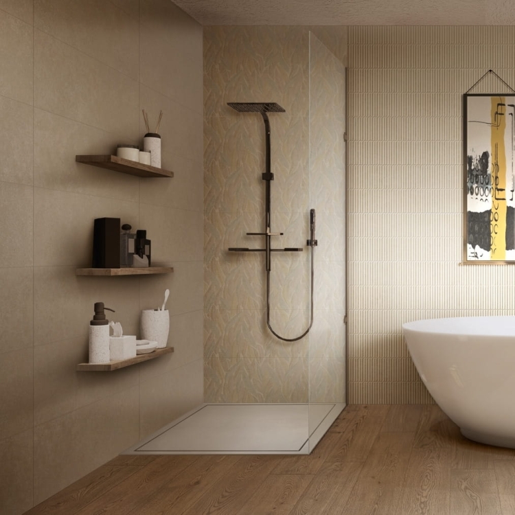 Marazzi Room Wall Taupe 3D Match