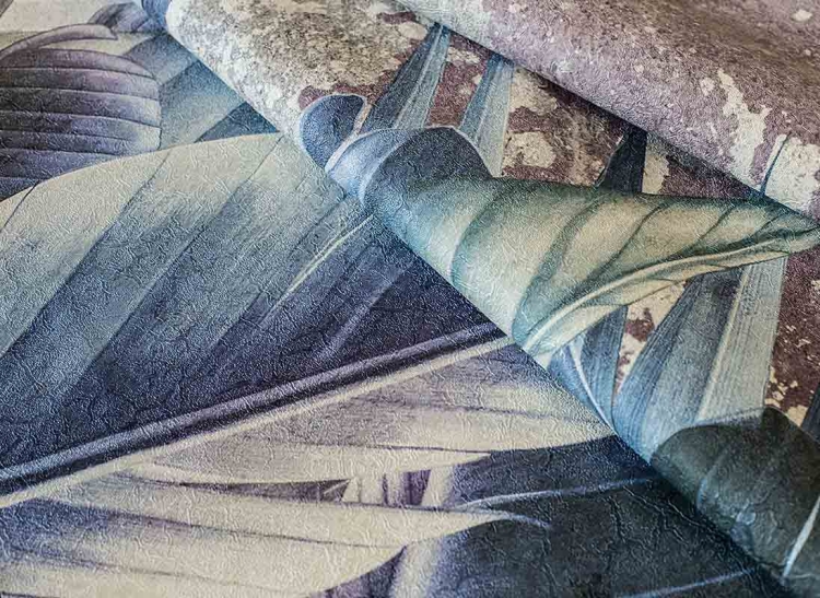 Palmowe liście tropikalna tapeta na fizelinie