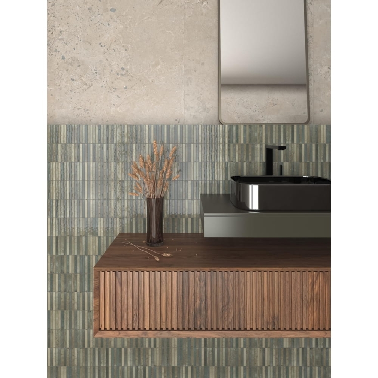 Dune Kit-Kat Mosaic Musgo Glossy