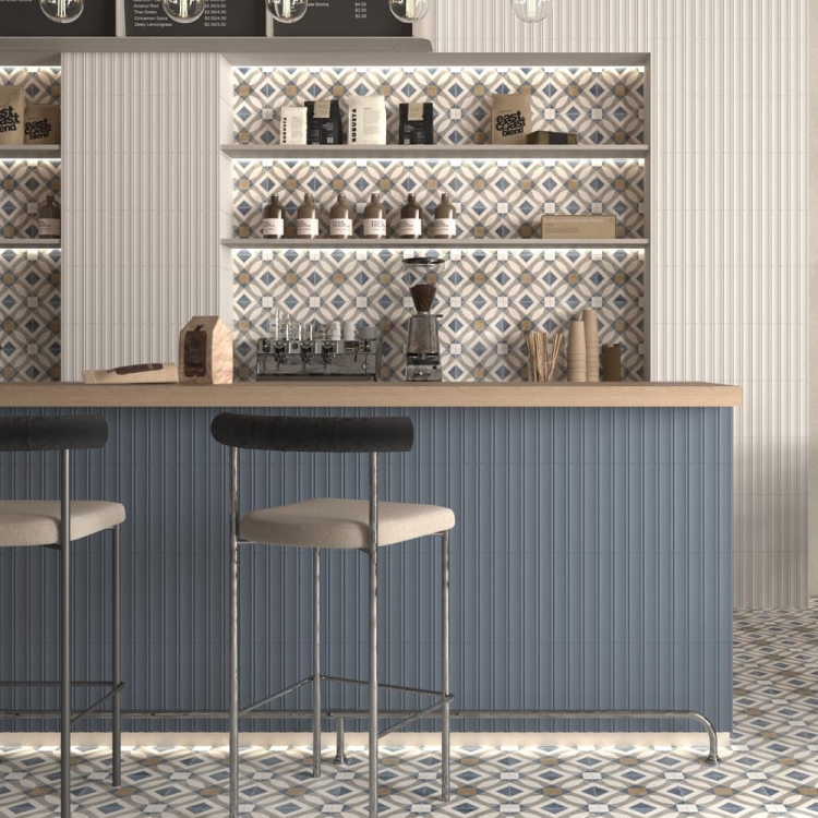 Dune Milano Scala Blu ciemnoniebieskie płytki patyczki