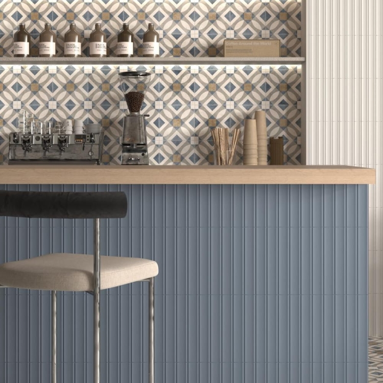 Dune Milano Scala Blu ciemnoniebieskie płytki patyczki