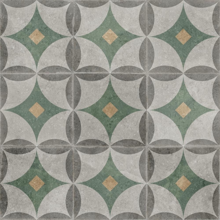 Dune Milano Duomo geometryczne dekoracyjne kafelki patchworkowe do łazienki