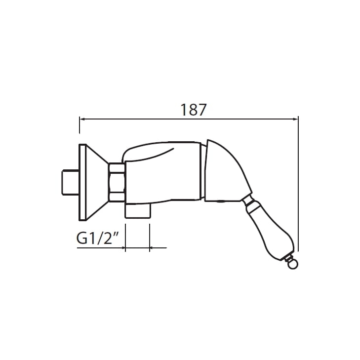 Vedo Vara Bronzo bateria natryskowa w stylu retro