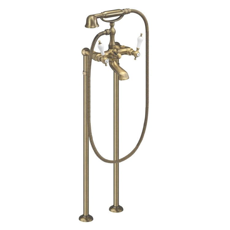 Vedo Etros Bronzo bateria wannowa wolnostojąca w stylu retro