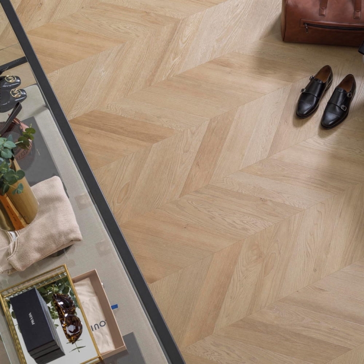 L'Antic Colonial Linkfloor Chevron Natural