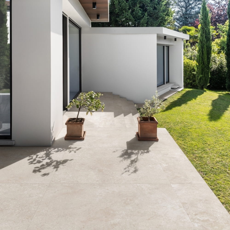 Marazzi Fabula20 Travertino Cross Bianco