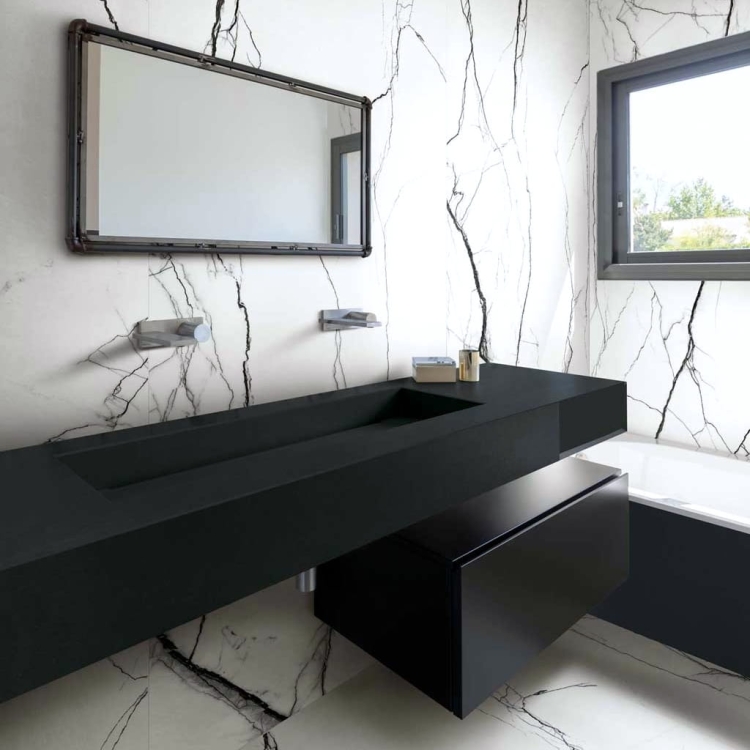 Florim Floor Gres B&W Marble Breach
