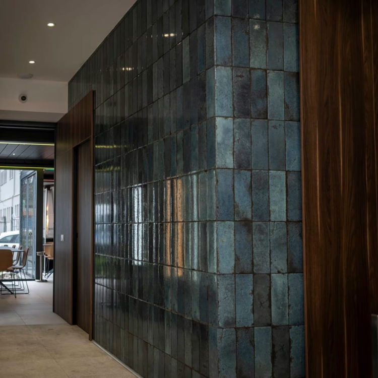 Porcelanosa Brick Vetri Blue