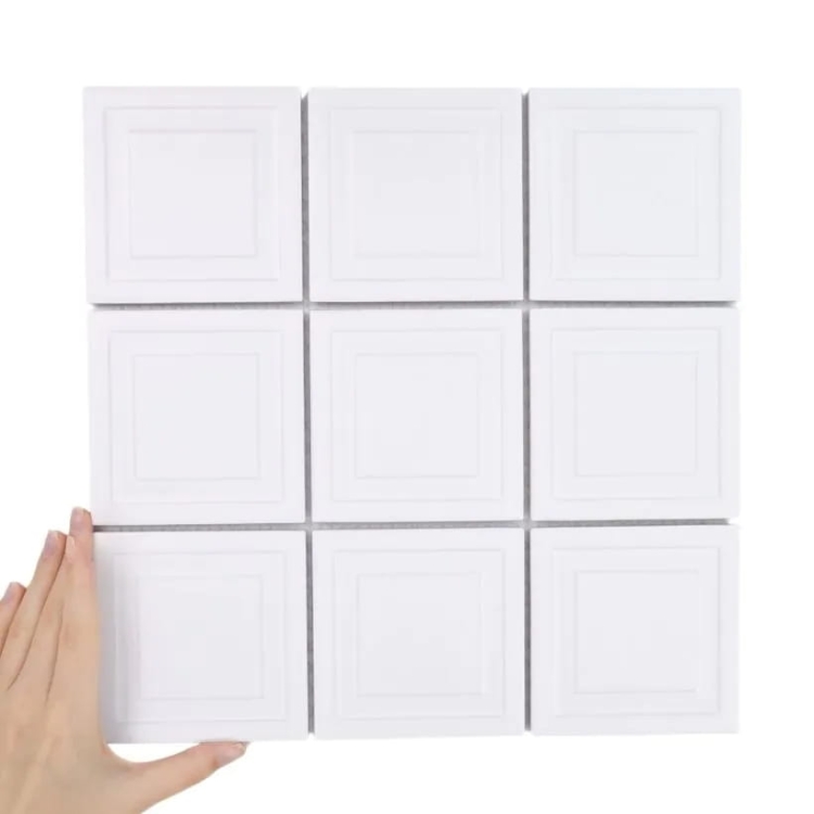 Raw Decor Frame Biały Matowy mozaika ścienna