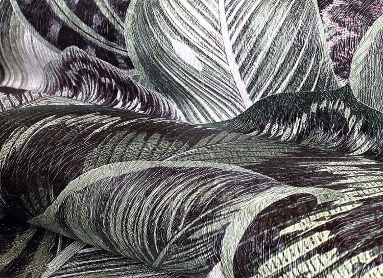 Botanical tapeta roślinna w liście